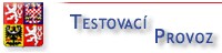 Státní znak ČR - testovací provoz